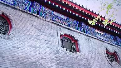 旅行拍摄古城恭王府北京视频的预览图